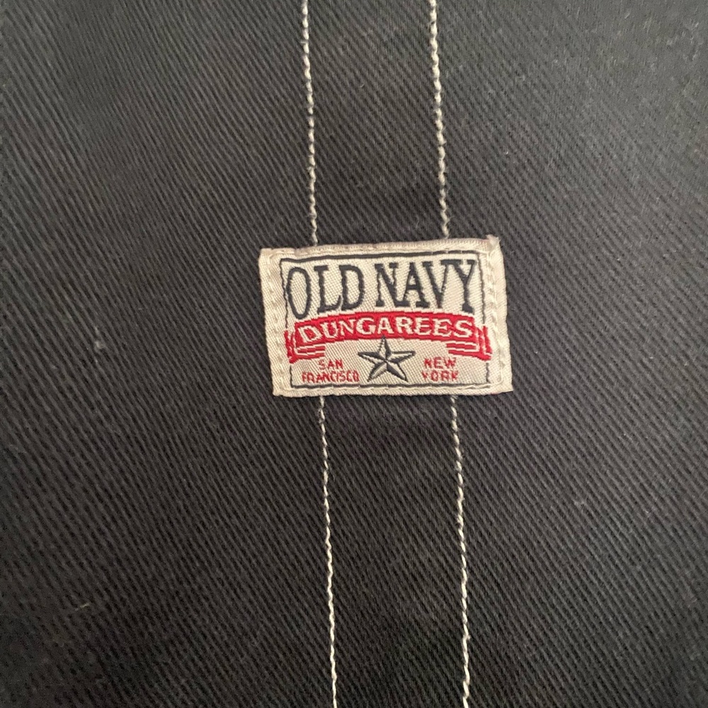 Old Navy Charcoal Dungarees Vintage - Picture 3 of 6